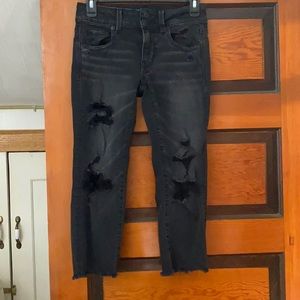 AE Stretch Denim Capris